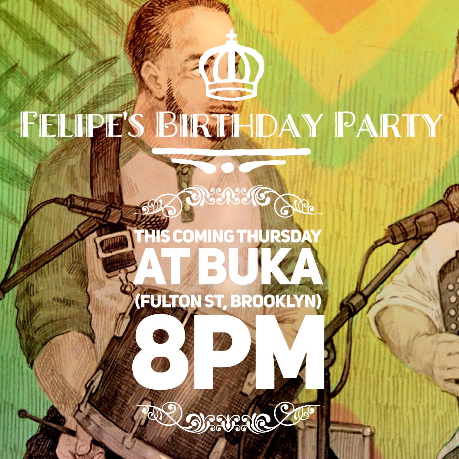 Forró at Buka - Thursday, October 25 at 8PM 