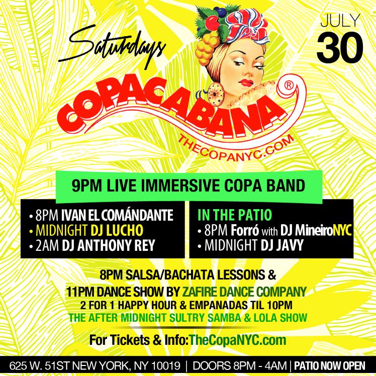 Forró in NYC, Forró in New York - Forró Copacabana, July30 at 8PM